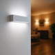 Ceramic 20cm Wall Uplight Earthy, G9 Ceramic 20cm Wall Uplight Earthy, G9